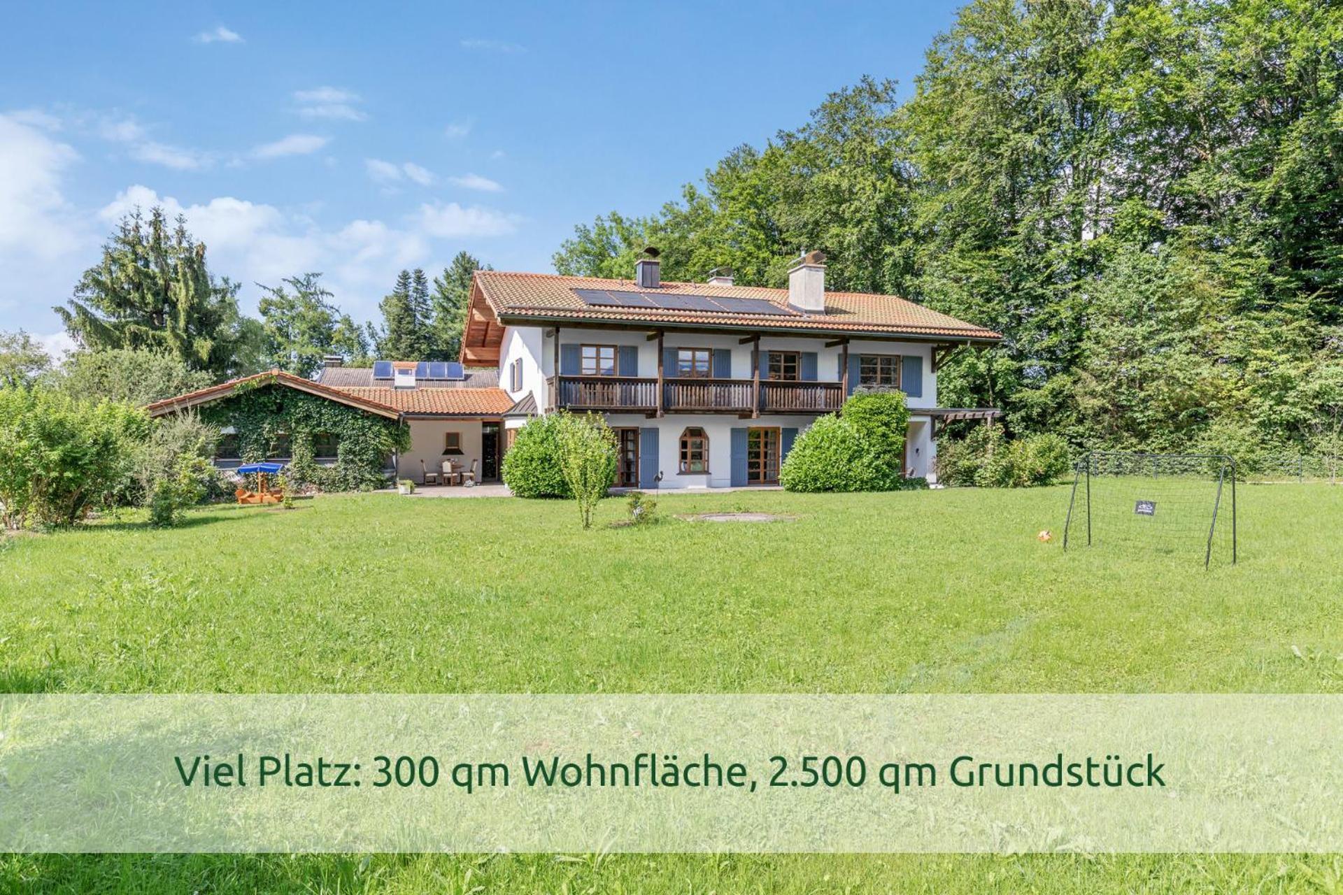 Luxus-Villa Mit Indoorpool, Sauna & Offenem Kamin Siegsdorf Exterior foto